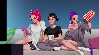 Unlimited Popcorn! KPop Demon Hunters Comic Dub
