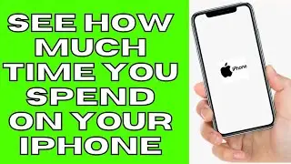 how to see how much time you spend on your iphone