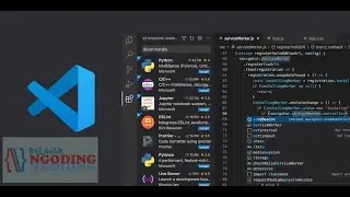 Tutorial Install dan setting awal Visual Studio Code 