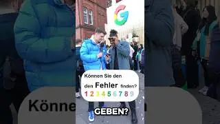 Findest du den Fehler 😳 
