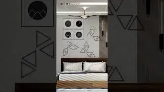 Bed Room Interior...….#shorts #anscadd #viral