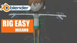 Rigging in Blender using Mixamo . 