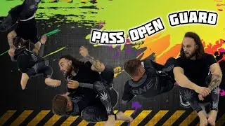 Проход открытого Гарда - pass open guard