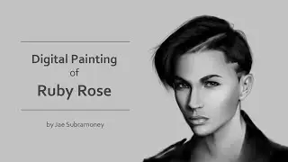 Portrait Ruby Rose - iPad Procreate 50