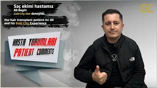 🇹🇷👏🏻Saç ekimi hastamız Ali Bey'in, #saçekim işlemine dair tüm süreci.