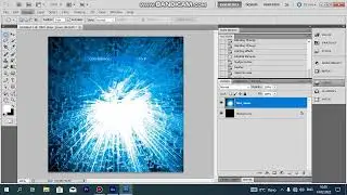 уроки photoshop спецэффект Водный взрыв