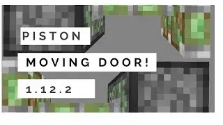 Minecraft Piston Door with observers - 1.12.2 -