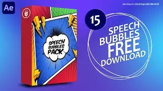 Adobe after effects Speech bubbles pack | Adobe After Effects