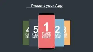Mobile App Promo After Effect Template