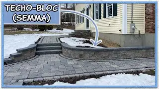 How To Build a Curved Sitting Wall (DIY) | Techo-Bloc (Semma)