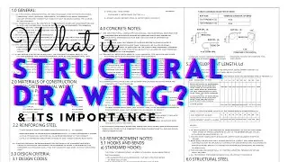 What is STRUCTURAL DRAWING | Importance of Quality Structural Drawings