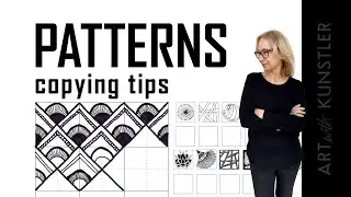 Patterns. Learn how to copy designs without tracing.