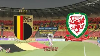 FIFA World Cup Qualifiers 2022 (Matchday 1) - Belgium Vs Wales - 24th March 2021 - FIFA 21