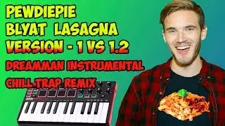 Bitch Lasagna Version 1 vs 1.2 | Instrumental Chill Trap Remix