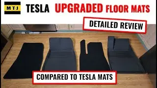 Tesla Model Y & 3 Upgraded Floor Mats OEDRO Floor Mats & Cargo Liner