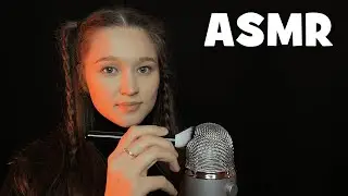 АСМР кисточками по микрофону и по тебе