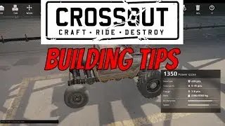 Crossout building tips -  Crossout open beta gameplay pc