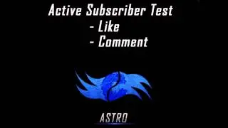 Active Subscriber Test