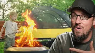 Camping With My Son For The First Time