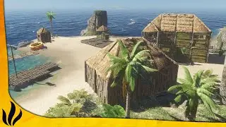 STRANDED DEEP COOP FR #4 :  On se construit une base stylée !
