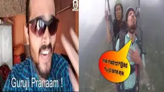 Viral video | Man landing from parachute video | funny dailouges |