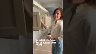 Drying #custom #cabinetry requires some #innovation
