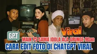 How to Edit Photos in Chatgpt Ala Grungy 90an Viral on Tiktok Latest 2025 || Viral Tutorial 2025 ||
