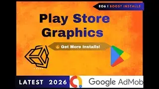 Play Store Listing & Graphics Design | Game Icon, Screenshots & UI Setup (EO6)