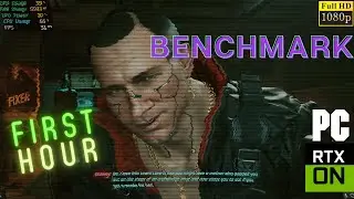 Cyberpunk 2077 Gameplay Benchmark Clip PC (GTX 1060 , i5 8400)