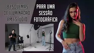 Lumitec Academy - Esquemas de iluminação para uma sessão fotográfica - Aula 8