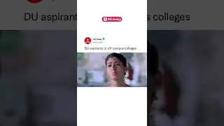 Delhi University admissions #duadmissions2024 #dupreferencelist #cuet2024 #northcampus #southcampus