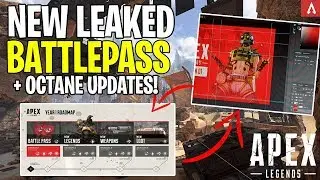 Apex Legends | NEW BATTLEPASS Leaked + Release Date | Octane Visual Update !