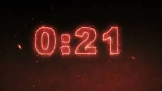 Fire HEAT Timer, 1Min Countdown, with INTENSE Epic Music.