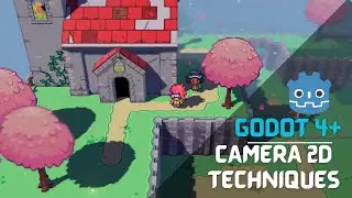 Basic Camera Techniques in Godot 4+ | | Camera 2d Node tips in Godot 4+