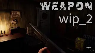 THE EMBRACE OF DARKNESS - Weapon_2 (Knife, Shotgun reload & sound fx) Work in progress.