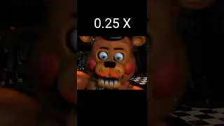 FNaF 7: Ultimate Custom Night - Toy Freddy Jumpscare 0.25x - 2x speed