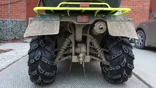 Новая резина для Yamaha Grizzly 450