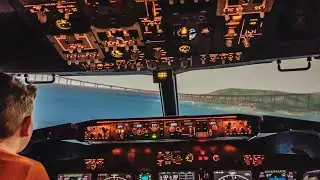 Flying under the Golden Gate Bridge on a Boeing 737