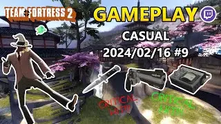 Team Fortress 2 | Twitch | Casual | Gameplay | Suijin | Spy | 2024/02/16 | #9