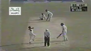Sachin Tendulkar vs Muttiah Muralitharan I Brilliant Batting - Four 4s in Five Balls I 1997