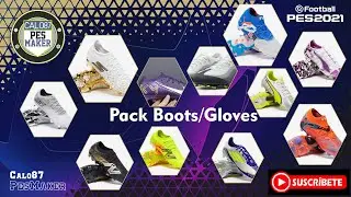 🔥PES 2021🔥 C87P🏆 MARZO 2025 👟BOOTS/🧤GLOVES