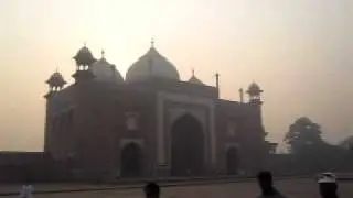 Taj Mahal and the Yamuna River, Agra, India