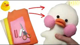 How to sew a lalafanfan DIY duck