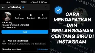 Cara Mendapatkan Centang Biru di Instagram dengan Berlangganan