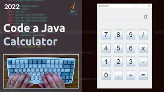 ASMR Programming Typing (No Talking)  | Calculator App | Java Swing GUI | Speed Coding