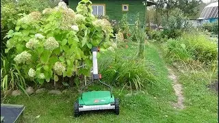 Review of my manual lawn mower.