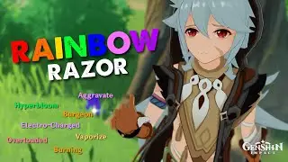 RAINBOW RAZOR IS THE NEW META! | Genshin Impact