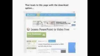 How to convert ppt to video free