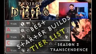 Project Diablo 2 | Best Starter Builds & Tier List! | Over 30 builds! Season 3 Domination