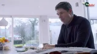Padraig Harrington Lowers His Cholesterol with the Flora ProActiv 21 Day Challenge
